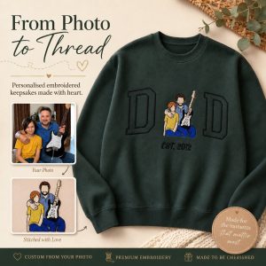 Personalised MOM/DAD Photo Sweatshirt